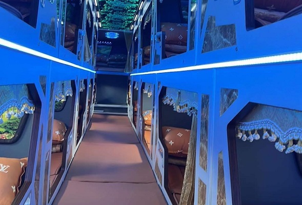 Sleeper Bus from Hanoi to Vientiane